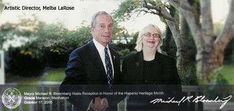 Melba LaRose & Mayor Bloomberg